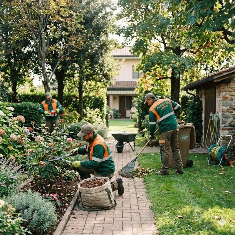 Giardinaggio — lavoro eseguito a Varese e provincia