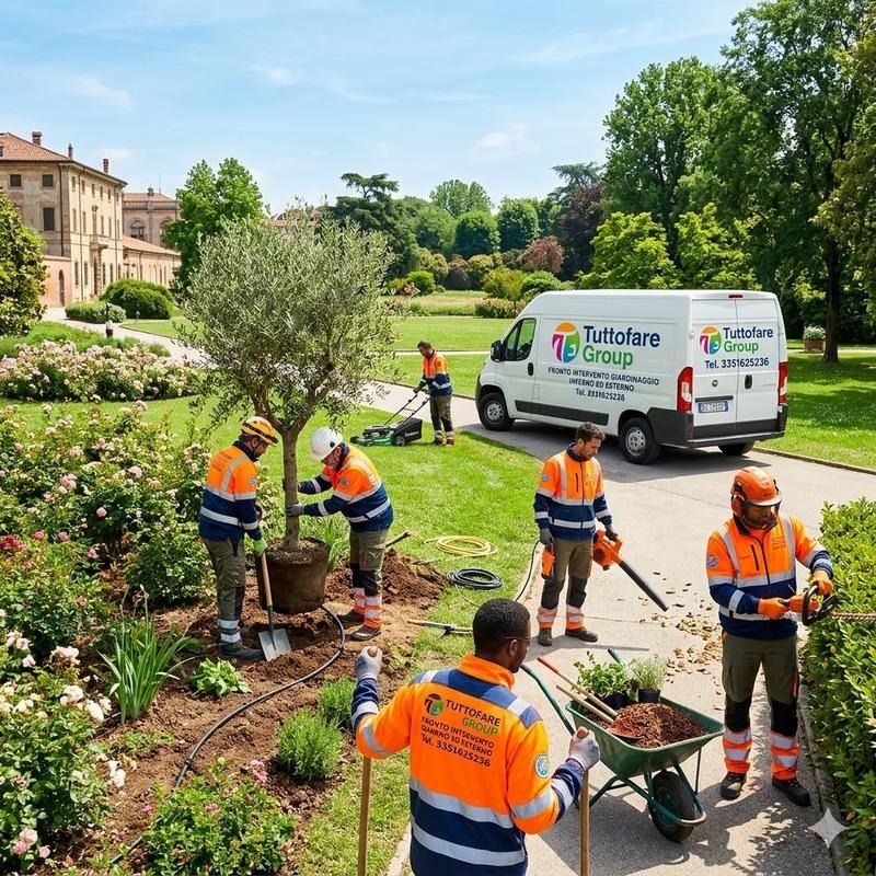 Giardinaggio — lavoro eseguito a Varese e provincia