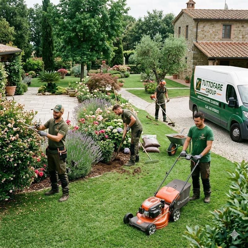 Giardinaggio — lavoro eseguito a Varese e provincia