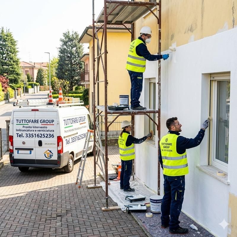 Imbiancatura — lavoro eseguito a Varese e provincia