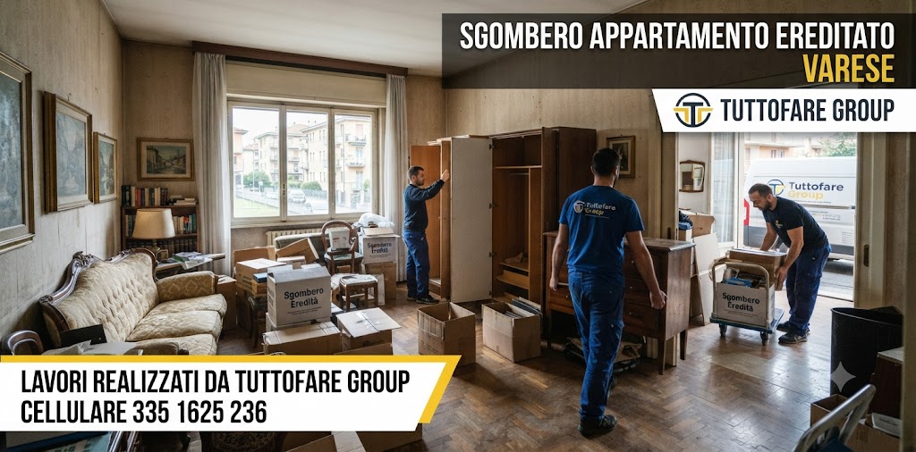 Sgombero appartamento ereditato — Varese