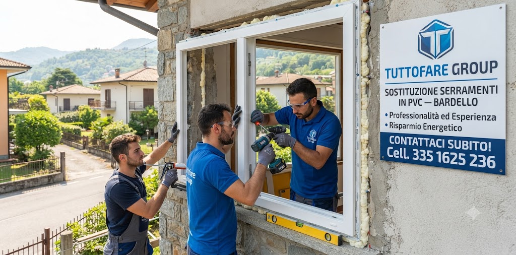 Sostituzione serramenti in PVC — Bardello