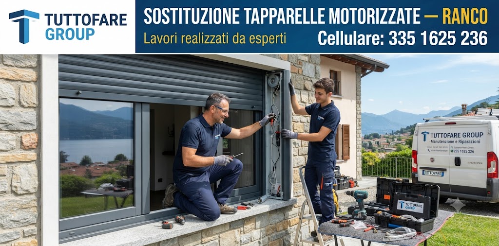 Sostituzione tapparelle motorizzate — Ranco