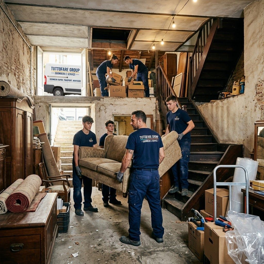 Sgombero — lavoro eseguito a Varese e provincia
